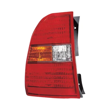 Tail Light Assembly Left Orange/Clear Center CAPA for Kia Sportage 2005–2010