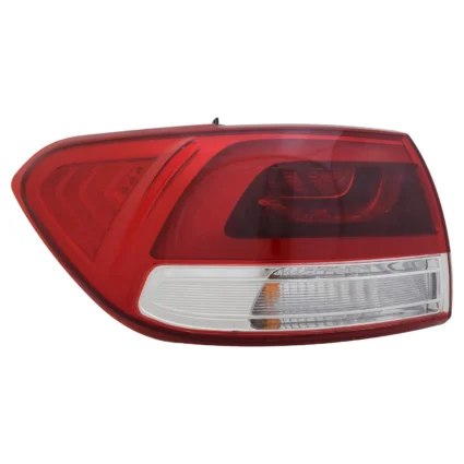 Tail Light Assembly Left Outer LED Type for Kia Sorento 2016–2018