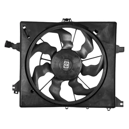Engine Cooling Fan Assembly To 1-22-16 Motor/Blade/Shroud Assembly w/o Control Module for Kia Forte Koup Forte5