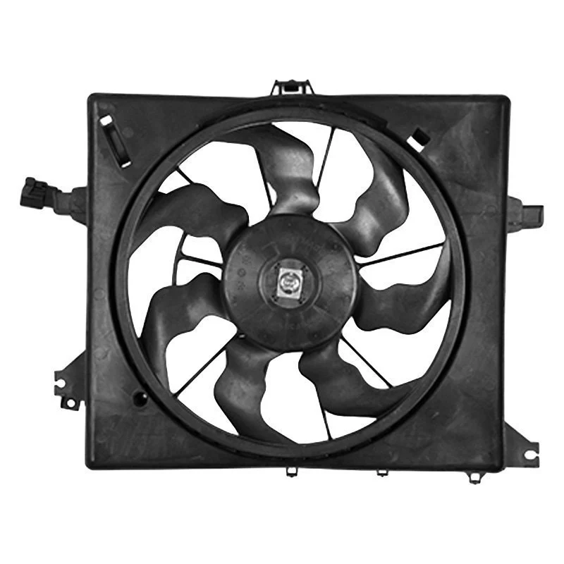 Engine Cooling Fan Assembly To 1-22-16 Motor/Blade/Shroud Assembly w/o Control Module for Kia Forte Koup Forte5