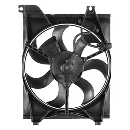 A/C Condenser Fan Assembly for Kia Rio Sedan 2006–2011
