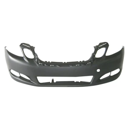 Bumper Cover Front w/o Parking Assist w/o Clearance w/Headlamp Washer Primed for Lexus GS350 GS450h GS460