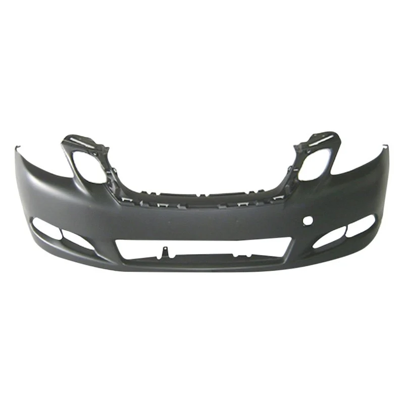 Bumper Cover Front w/o Parking Assist w/o Clearance w/Headlamp Washer Primed for Lexus GS350 GS450h GS460