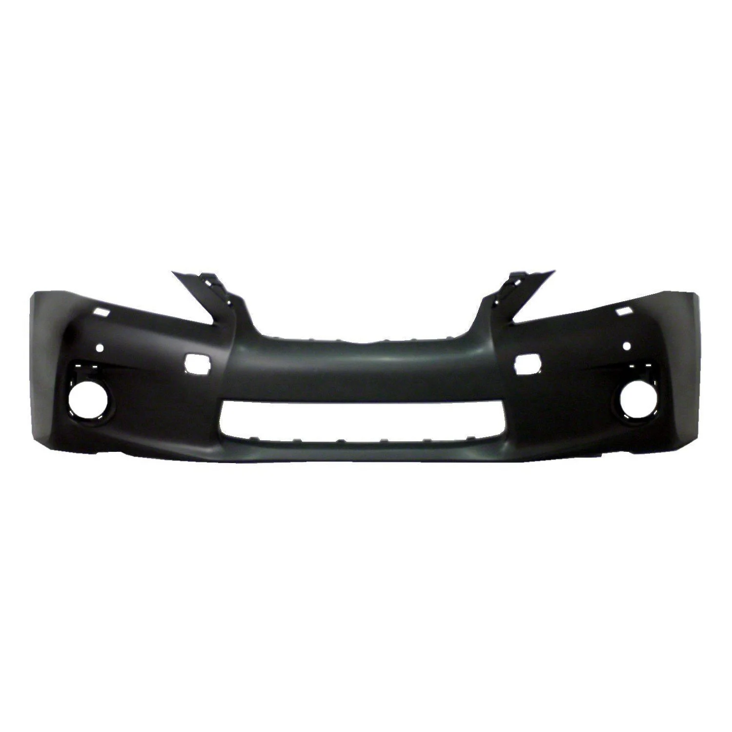 Bumper Cover Front w/o Sport Pkg w/Parking Aid Sensors w/Headlamp Washer Primed for Lexus CT200h 2011–2013