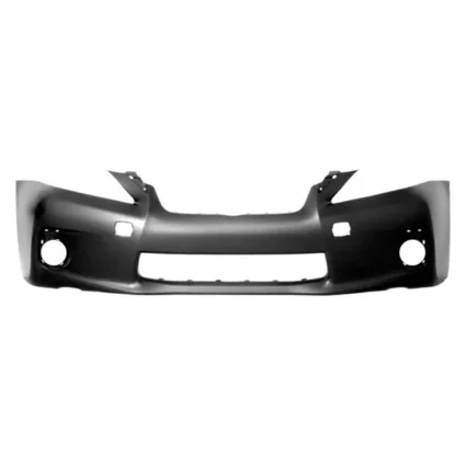 Bumper Cover Front w/o F Sport Pkg w/o Parking Aid Sensors w/o Headlamp Washer Primed for Lexus CT200h 2011–2013