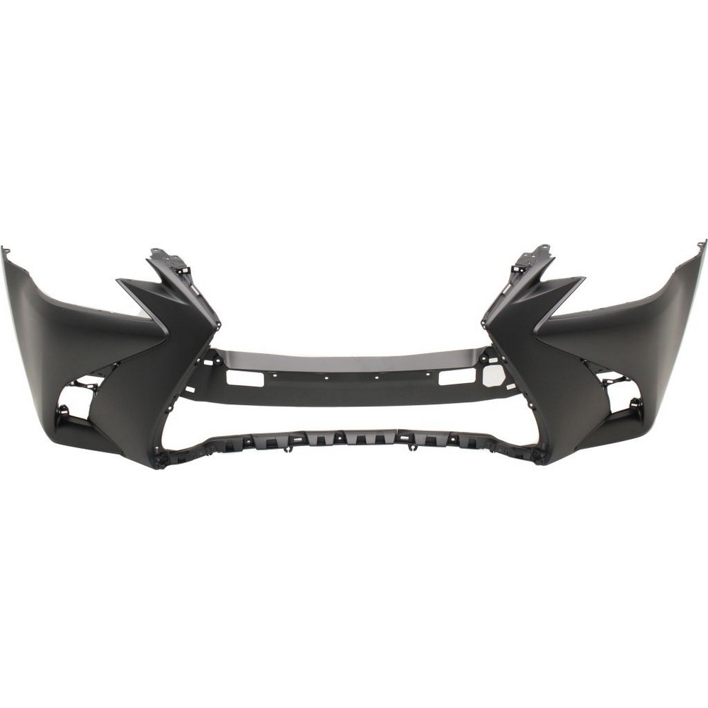 Bumper Cover Front w/F Sport Pkg w/o Parking Sensors w/o Headlamp Washers Primed for Lexus GS200t GS350 GS450h