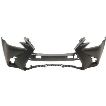 Bumper Cover Front w/F Sport Pkg w/Parking Sensors w/o Headlamp Washers Primed for Lexus GS200t GS350 GS450h