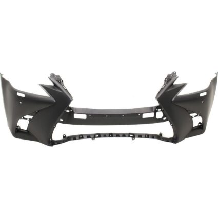 Bumper Cover Front w/F Sport Pkg w/Parking Sensors w/Headlamp Washers Primed for Lexus GS200t GS350 GS450h