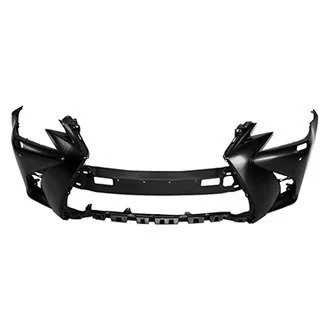 Bumper Cover Front w/o F Sport Pkg w/Parking Sensors w/Headlamp Washers Primed for Lexus GS200t GS350 GS450h