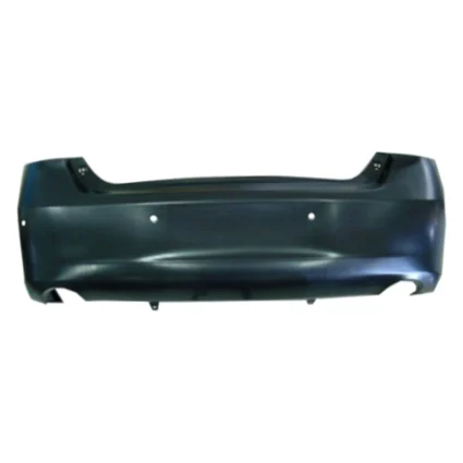 Bumper Cover Rear w/Parking Sensor Primed CAPA for Lexus ES350 2007–2012