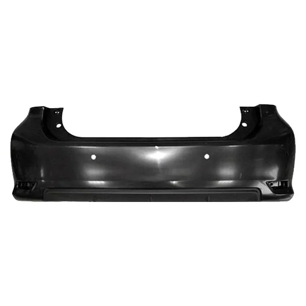 Bumper Cover Rear w/Parking Aid Sensors F SPORT Primed CAPA for Lexus CT200h 2011–2013