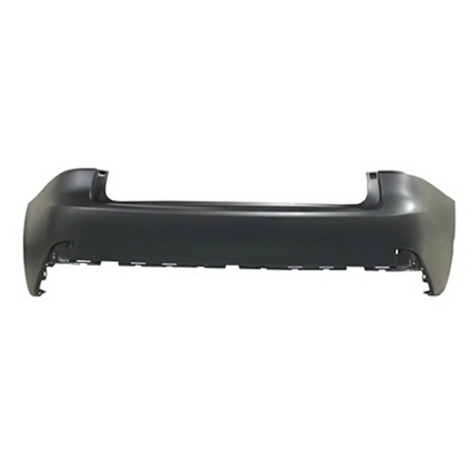 Bumper Cover Rear w/o Park Distance Sensors Primed CAPA for Lexus IS200t IS250 IS300 IS350