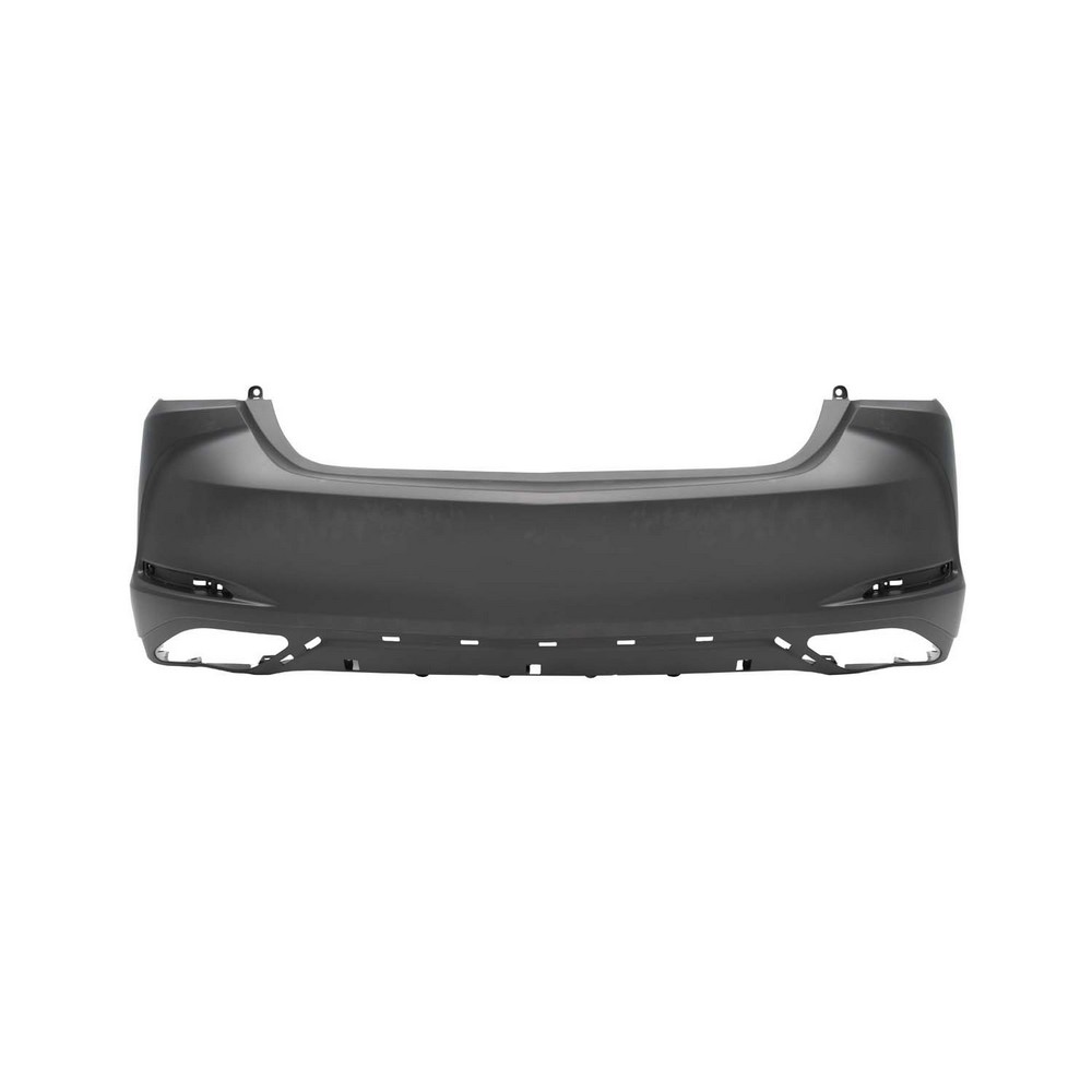 Bumper Cover Rear w/F Sport Pkg w/o Park Sensors Manual Luggage Lid Primed Japan Built for Lexus ES350 2019–2021