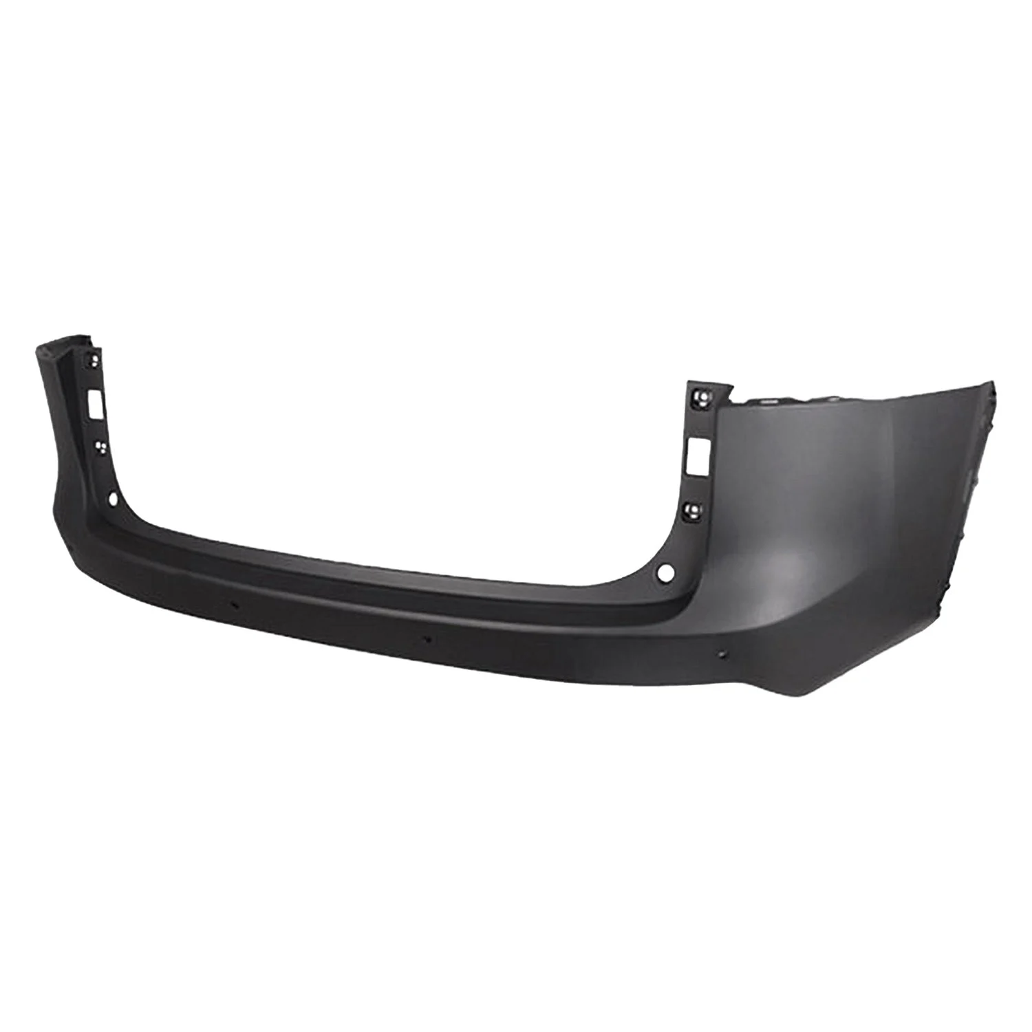 Bumper Cover Rear From 4-19 w/Park Distance Sensors Primed CAPA for Lexus NX300 NX300h