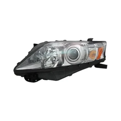 Headlight Assembly Composite Left Halogen Type 1 Chrome Bezel Canada Built CAPA for Lexus RX350 2010–2012