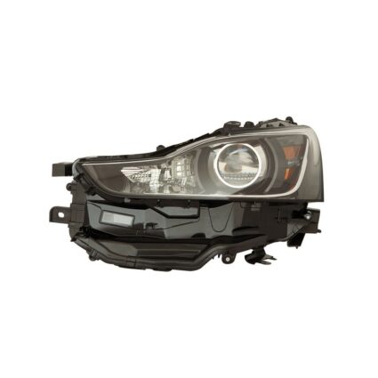 Headlight Assembly Composite Left LED w/o Adaptive Headlamps CAPA for Lexus IS200t IS300 IS350