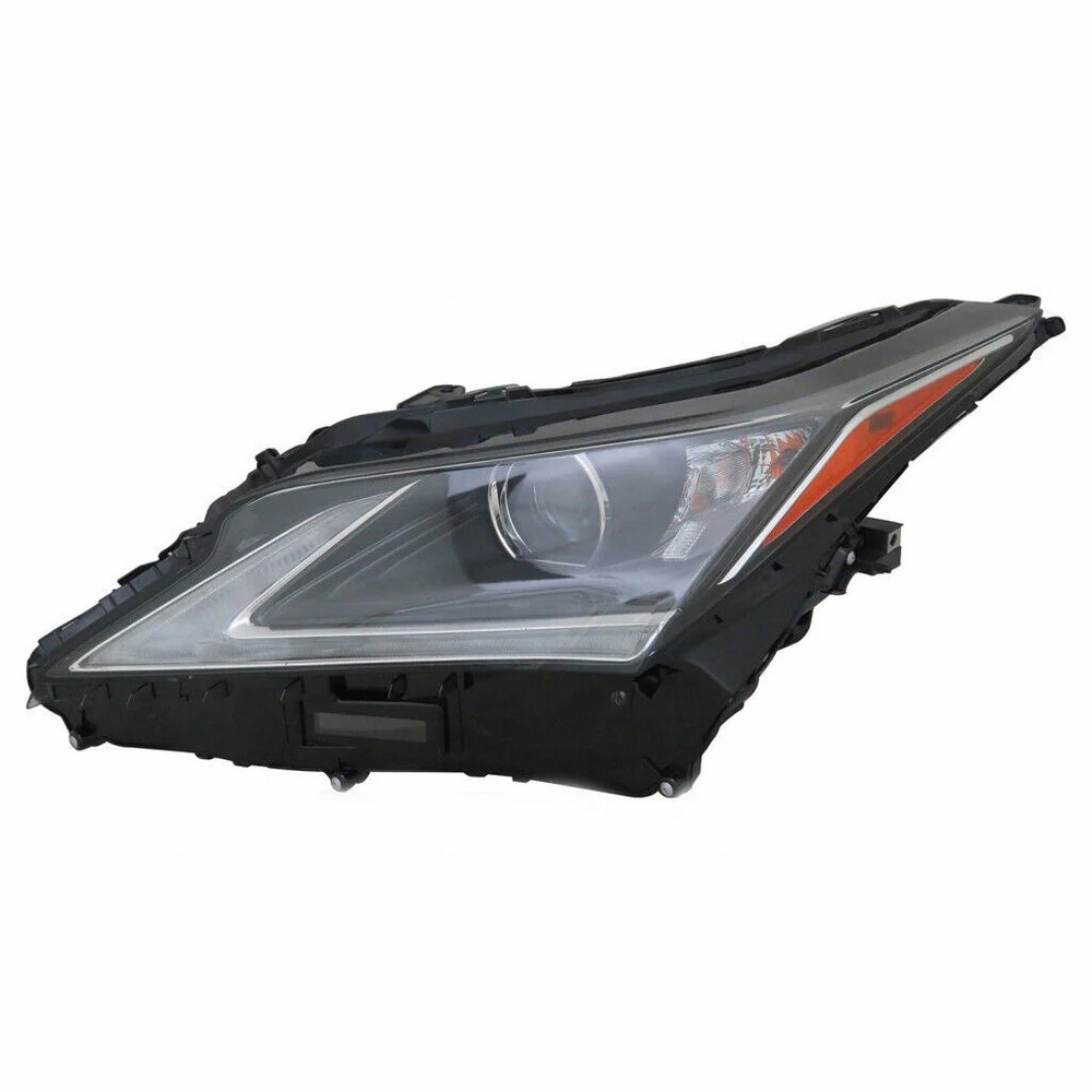 Headlight Assembly Composite Left Projector Type w/o Adaptive Headlamps w/o Cold Climate Spec Canada Built CAPA for Lexus RX350 RX350L RX450h