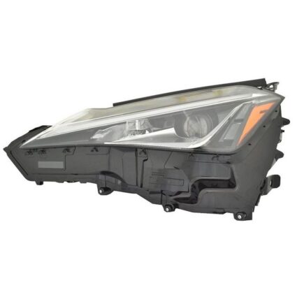 Headlight Assembly Composite Left w/o Black Line Edition Single Beam w/o Fog Lamps for Lexus UX200 UX250h
