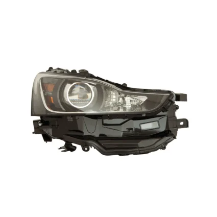 Headlight Assembly Composite Right LED w/o Adaptive Headlamps CAPA for Lexus IS200t IS300 IS350