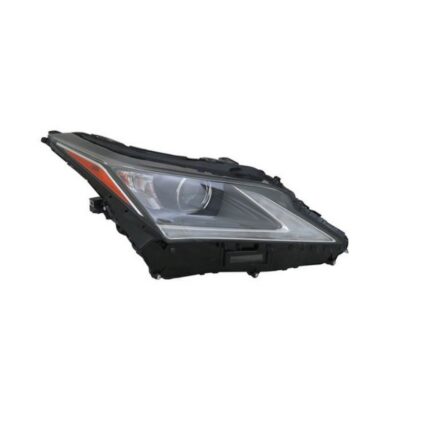 Headlight Assembly Composite Right Projector Type w/o Adaptive Headlamps w/o Cold Climate Spec Canada Built CAPA for Lexus RX350 RX350L RX450h