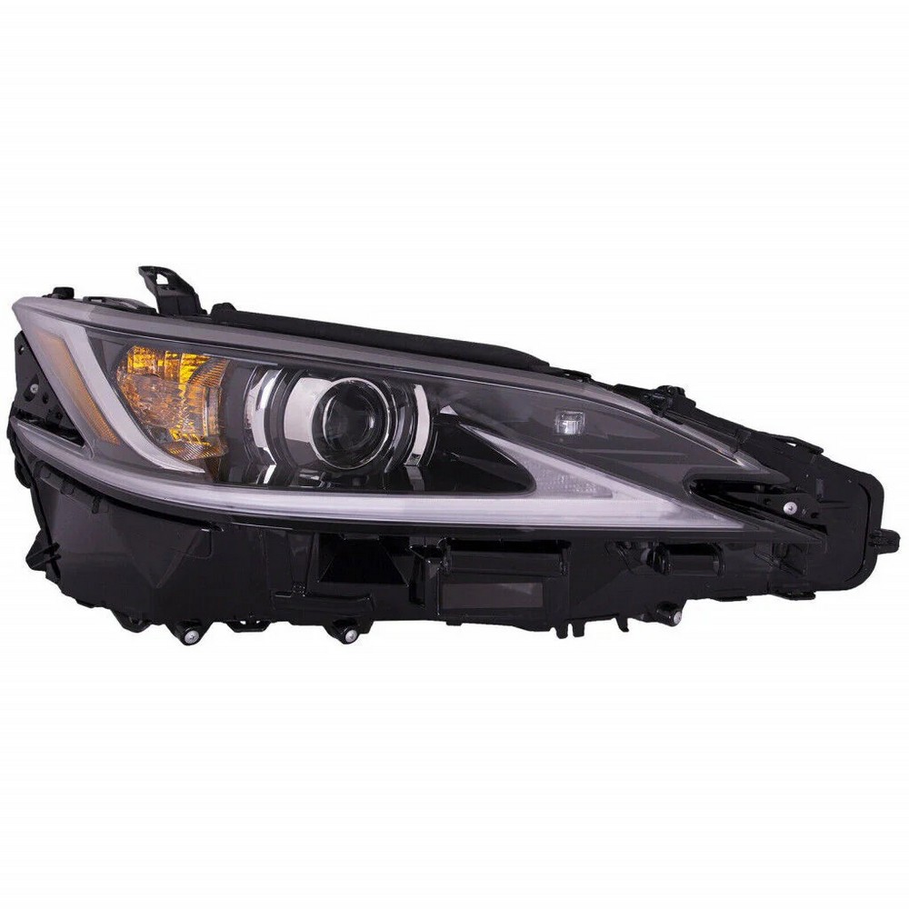 Headlight Assembly Composite Right w/o LED Signal Lamp North America Built for Lexus ES350 2019–2021