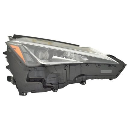 Headlight Assembly Composite Right w/o Black Line Edition Single Beam w/o Fog Lamps for Lexus UX200 UX250h