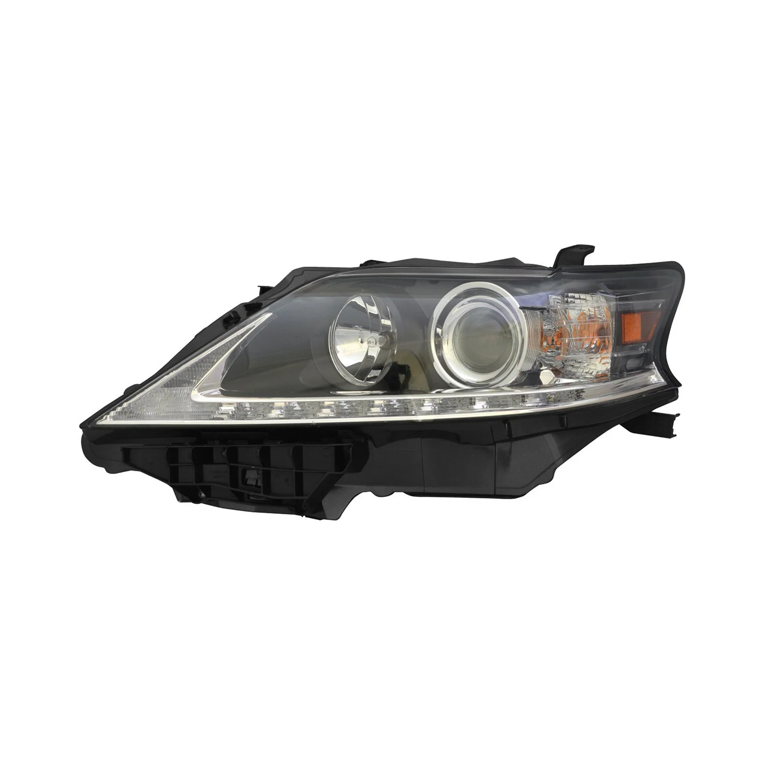 Headlight Lens Housing Left Halogen Japan Built for Lexus RX350 RX450h