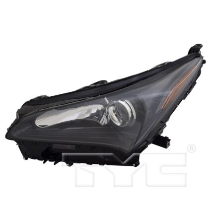 Headlight Lens Housing Left Single Beam w/F Sport Pkg Lens/Housing Only for Lexus NX200t 2015–2017