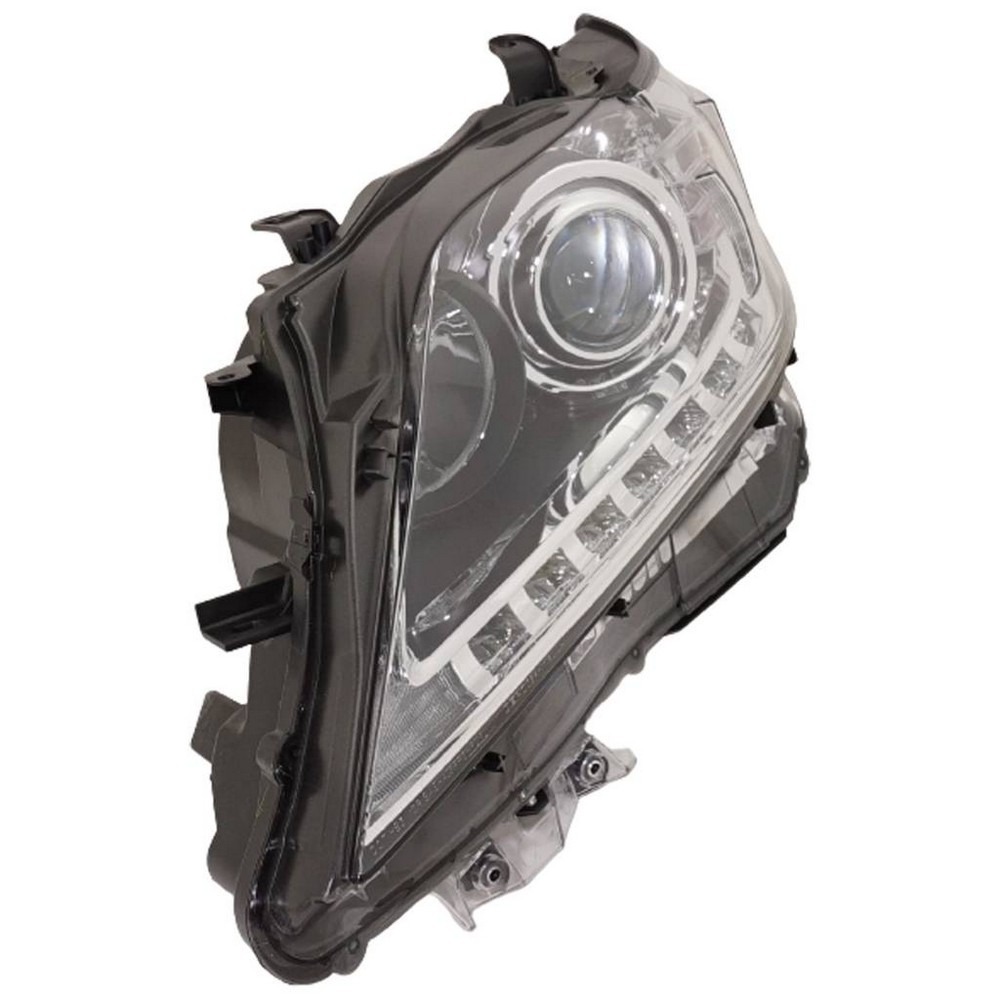 Headlight Lens Housing Left HID Japan Built CAPA for Lexus RX350 RX450h
