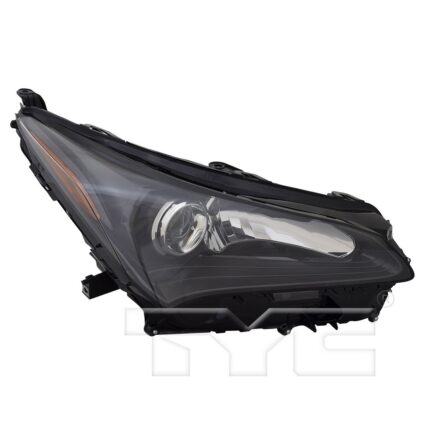 Headlight Lens Housing Right Single Beam w/F Sport Pkg Lens/Housing Only for Lexus NX200t 2015–2017