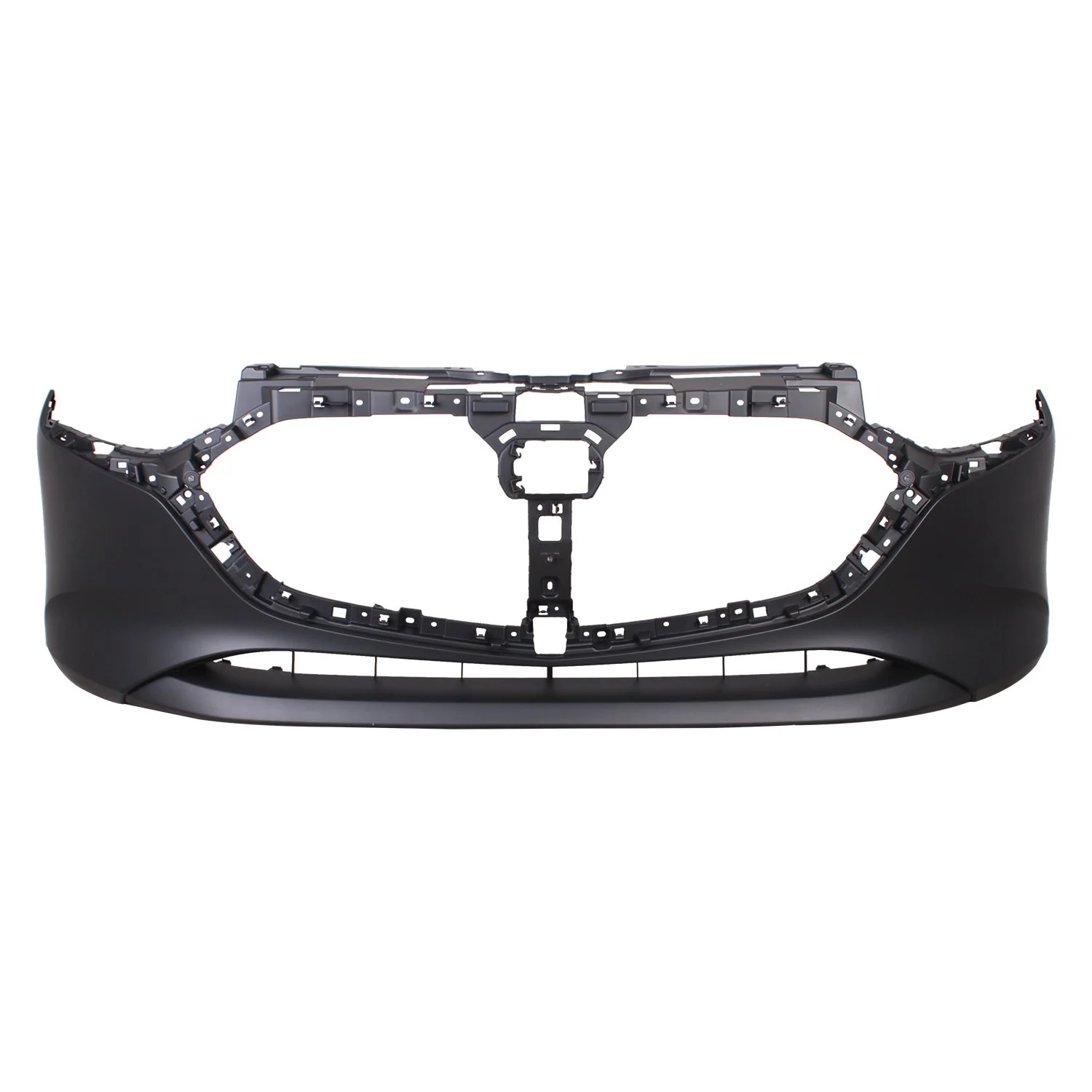 Bumper Cover Front Primed CAPA for Mazda 3 Hatchback 2019–2024