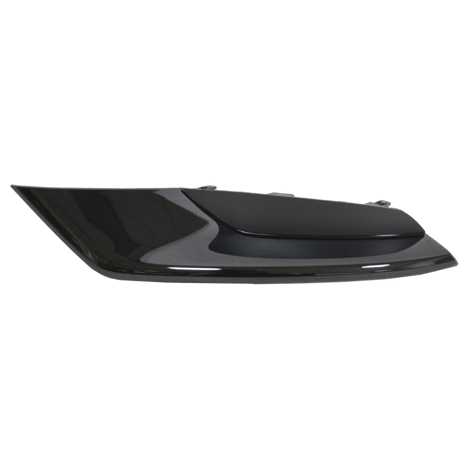 Bumper Insert Front Left Fog Lamp Opening Cover Gloss Black Japan Built for Mazda 3 Sedan 2019–2024
