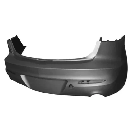 Bumper Cover Rear Primed CAPA for Mazda 3 Sedan 2010–2013