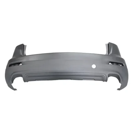 Bumper Cover Rear w/o Parking Sensors Primed CAPA for Mazda CX-9 2013–2015