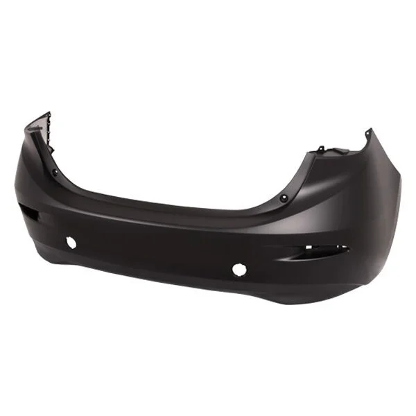 Bumper Cover Rear Primed CAPA for Mazda 3 Sedan 2014–2018
