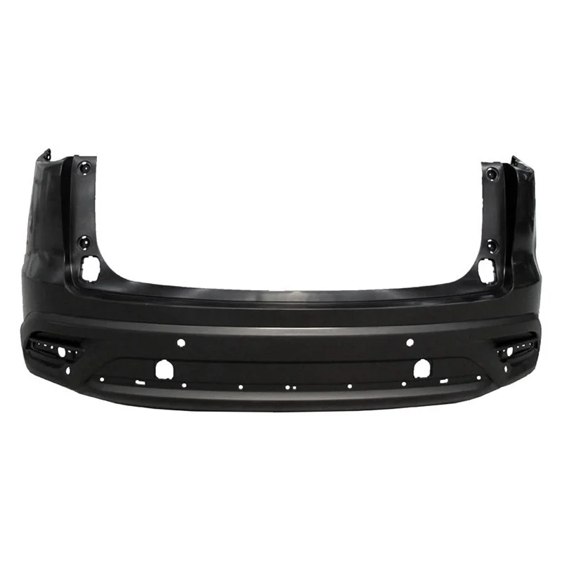 Bumper Cover Rear w/Parking Sensors w/Chrome Moulding Primed for Mazda CX-9 2016–2023