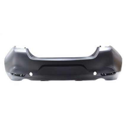 Bumper Cover Rear w/o Parking Sensors Primed for Mazda 3 Sedan 2019–2024