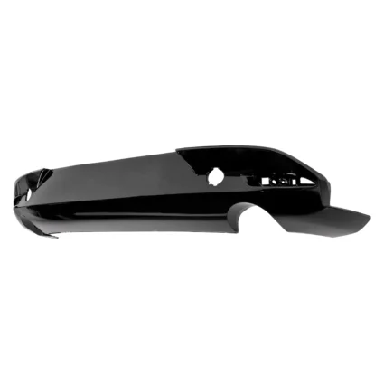 Bumper Cover Rear Lower w/o Parking Sensors Gloss Black for Mazda 3 Hatchback 2019–2024