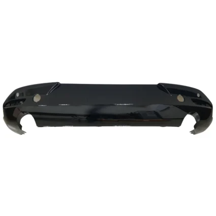 Bumper Cover Rear Lower w/Parking Sensors Gloss Black CAPA for Mazda 3 Hatchback 2019–2024