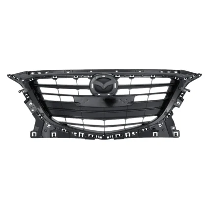 Grille Assembly w/o Collision Warning Gloss Black Japan Built for Mazda 3 2014–2016