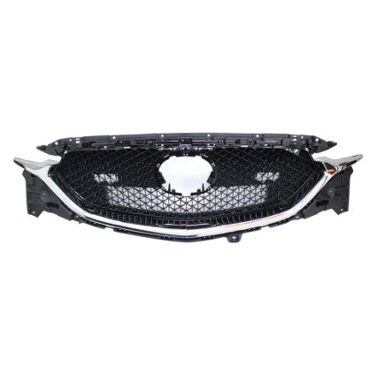 Grille Assembly w/o Chrome Ornament Glossy Black for Mazda CX-5 2017–2021