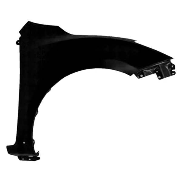 Fender Front Right w/o Stone Guard w/o Side Signal Lamps w/Molding Hole CAPA for Mazda 3 Hatchback 2010–2013