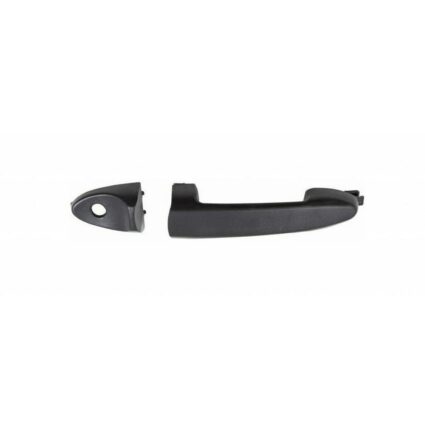 Exterior Door Handle Front Left Lever & Cap Assembly w/Key Hole Black for Mazda Tribute 2008–2011