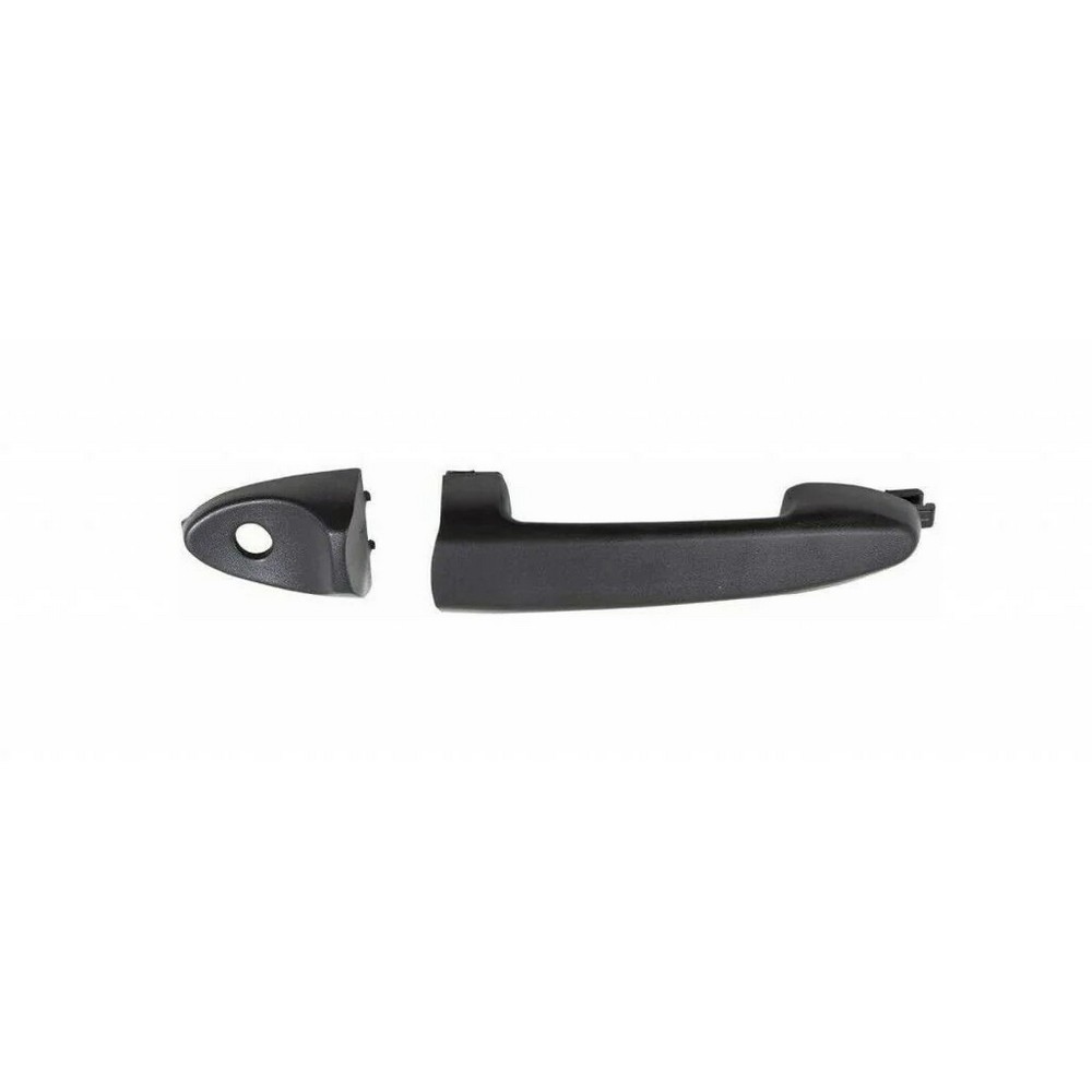 Exterior Door Handle Front Left Lever & Cap Assembly w/Key Hole Black for Mazda Tribute 2008–2011