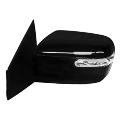 Door Mirror Assembly Left Power w/Defogger w/Signal Lamp Brilliant Black (Code A3F) for Mazda CX-9 2007–2009