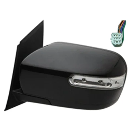 Door Mirror Assembly Left Power Heated w/Signal Lamp w/o BLIS for Mazda CX-7 2007–2012