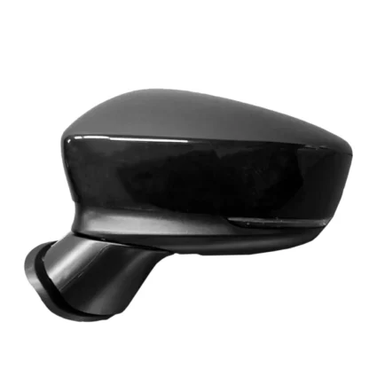 Door Mirror Assembly Left Non-Heated w/Signal Lamp w/o BSD w/Cover Japan Built for Mazda 3 Sedan Hatchback 2017–2018