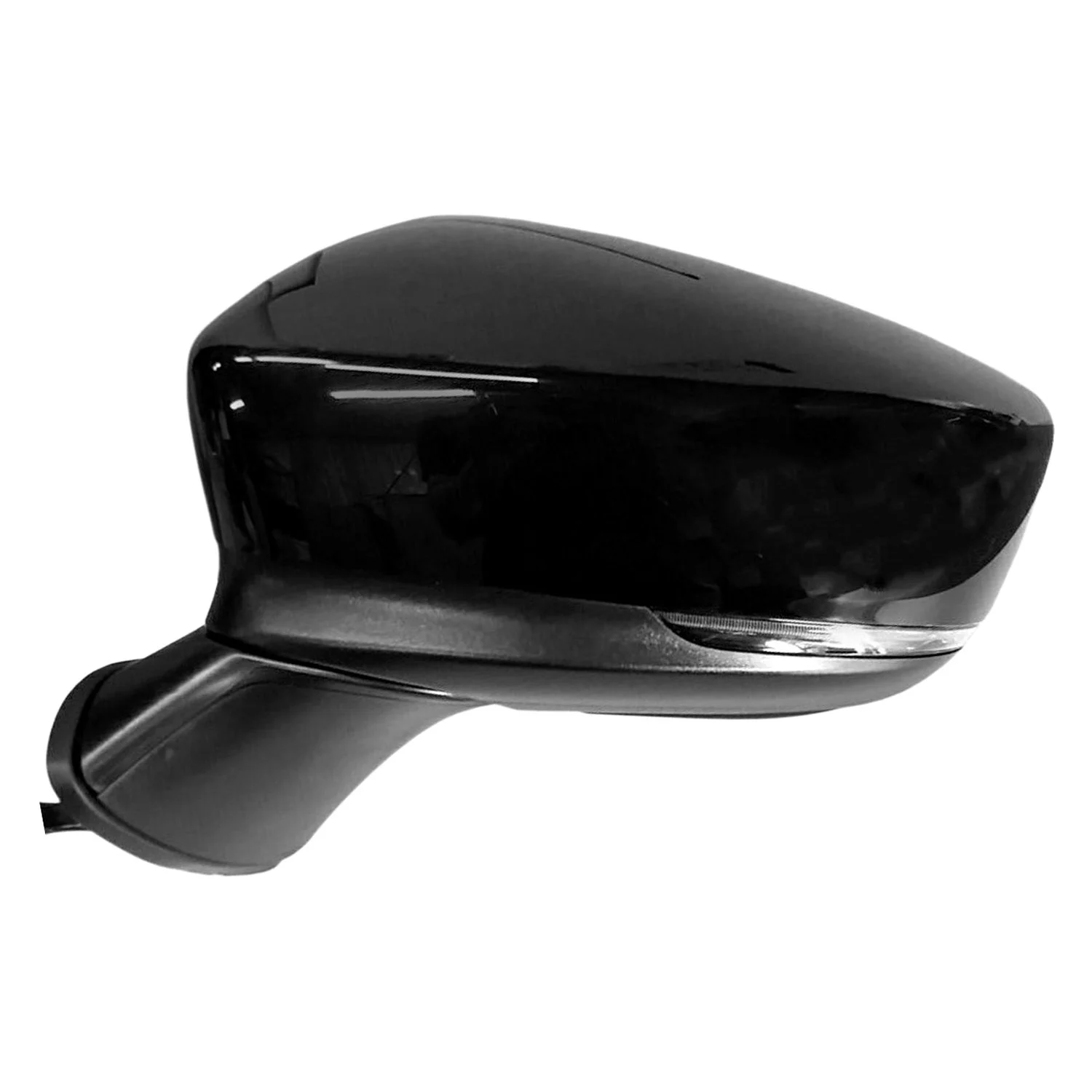 Door Mirror Assembly Left Heated Manual-Folding Non-Electrochromic w/o BSD w/Cover for Mazda 6 2017–2020
