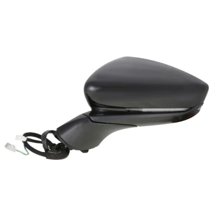 Door Mirror Left Heated w/Signal Lamp w/Memory w/o BSD w/Cover for Mazda 3 Hatchback 2019–2024