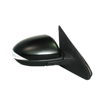 Door Mirror Assembly Right Power Heated w/Signal Lamp w/o BSD w/Cover for Mazda 3 2010–2013